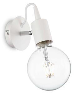 Lampada Da Parete Edison Ap1 Bianco Ideal-Lux