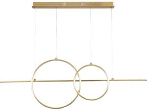 Lampadario LED a cavo LAURA LED/42W/230V dorato