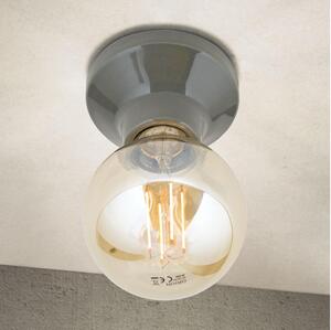Orion - Plafoniera FROST 1xE27/60W/230V grigia