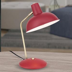 Orion - Lampada da tavolo FEDRA 1xE14/40W/230V rosso/ottone