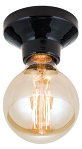 Orion - Plafoniera FROST 1xE27/60W/230V nera