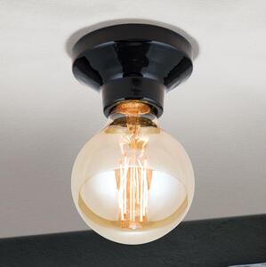 Orion - Plafoniera FROST 1xE27/60W/230V nera