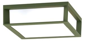 Orion - Lampada da esterno HENRY 2xE27/15W/230V 26x26 cm IP44 verde