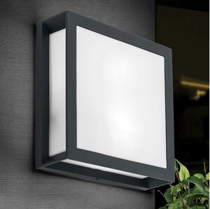 Orion - Lampada da esterno HENRY 2xE27/15W/230V 26x26 cm IP44 antracite