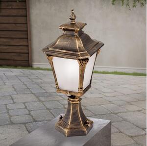 Orion - Lampada da esterno AIKO 1xE27/60W/230V 59 cm IP23 bronzo/patina