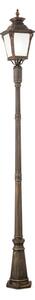 Orion - Lampada da esterno AIKO 1xE27/60W/230V 240 cm IP23 bronzo/patina