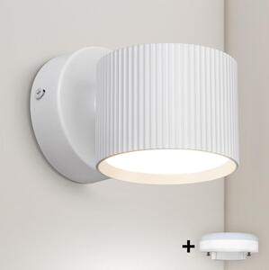 Brilagi - LED Faretto da parete STRIPY 1xGX53/15W/230V bianco