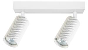 Brilagi - Faretto orientabile SELE MODERN 2xGU10/30W/230V bianco
