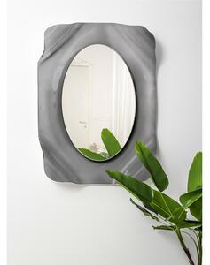 Specchio rettangolare posizionabile Verticale o Orizzontale in Plexiglass Linea DRAPPEGGI Dimensioni , 72x11x h 95 cm - Colore Grigio Fum�