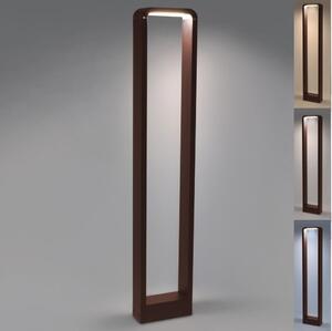 Brilagi - Lampada LED da esterno BARI LED/7W/230V 3000/4000/6000K marrone IP54 80 cm