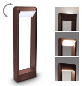 Brilagi - Lampada LED da esterno CROTONE LED/7W/230V marrone IP54 50 cm