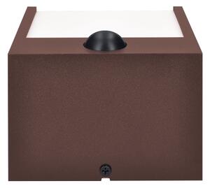 Brilagi-LED Applique da esterno con sensore TERNI LED/12W/230V marrone IP44