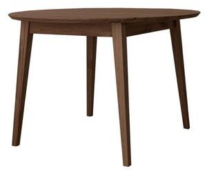 Tavolo rotondo rovere massello tabacco 110 cm Orbetello
