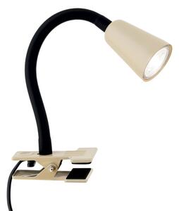 Orion - Lampada da tavolo flessibile con clip DOTTY 1xGU10/10W/230V beige/nero