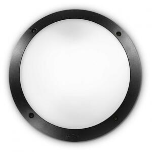 Lampada Da Parete Polar-1 Ap1 Nero Ideal-Lux