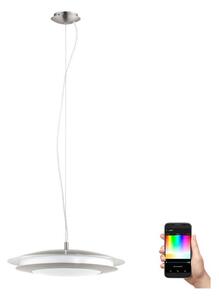 Eglo 98044 - Lampadario LED RGB dimmerabile a sospensione con filo MONEVA-C LED/27W/230V