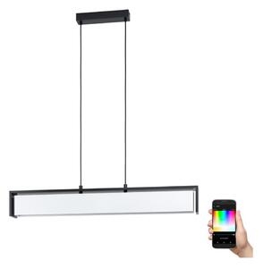 Eglo 98445 - Lampadario LED RGB a sospensione con filo dimmerabile VALDELAGRANO-C LED/33,6W/230V
