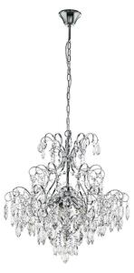 Eglo 39523 - Lampadario su catena FENOULLET 5xE14/25W/230V
