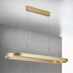 Orion - Lampadario LED sospeso a cavo CARRARA LED/80W/230V 2700/3000/4000K oro