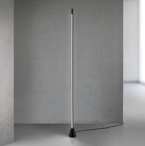 Orion - Lampada da terra LED dimmerabile con sensore di movimento SOJIE LED/26W/230V nera