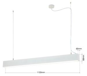 Orion - Lampada LED da soffitto/sospensione 2 in 1 PALKKI LED/38W/230V 3000/4000/5000K bianco