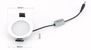 Orion - Plafoniera LED dimmerabile per controsoffitto OFFICE LED/10W/230V 3000/4000/6000K UGR<19 IP44