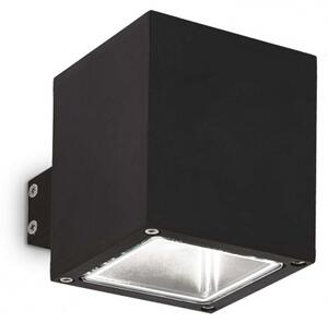 Lampada Da Parete Snif Ap1 Square Nero Ideal-Lux