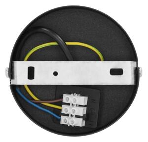 Lampadario LED regolabile con asta GORTA 1xE27/60W/230V nero/oro