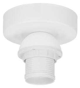 Plafoniera NATIA 1xE27/60W/230V diam. 45 cm bianco/marrone