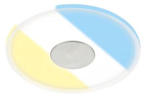 Briloner 7480019 - Plafoniera da incasso a LED per bagno, 6W/230V, 3000/4000/6500K, IP44, bianca