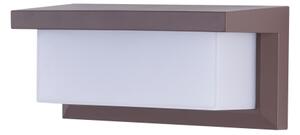 Brilagi - Applique da esterno LED BRICKY LED/12W/230V, marrone, IP54