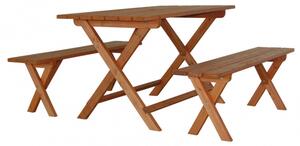 Tavolo legno 120x65 cm