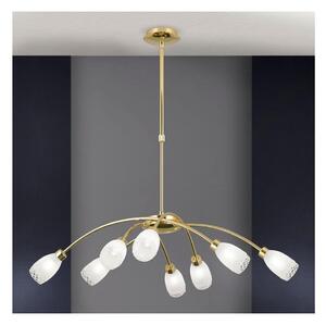 Orion - Lampadario a stelo CARLA 8xG9/28W/230V dorato