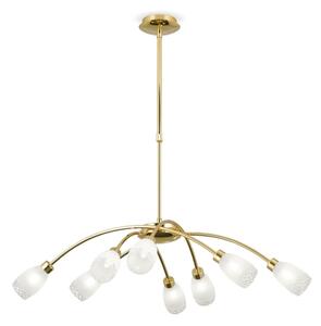 Orion - Lampadario a stelo CARLA 8xG9/28W/230V dorato