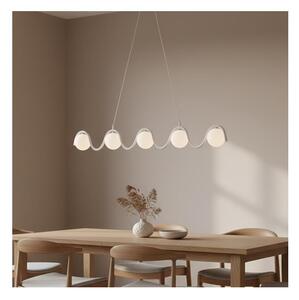 Lampadario sospeso a cavo SINUS 5xG9/8W/230V bianco
