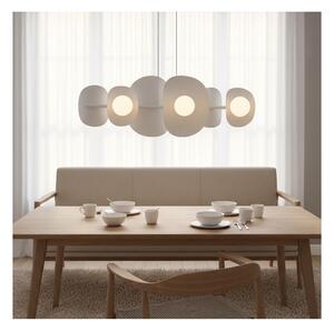 Lampadario a sospensione ELEMENTI 6xG9/8W/230V bianco