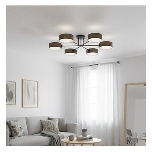 Plafoniera a montaggio superficiale MAGA 6xE14/10W/230V marrone