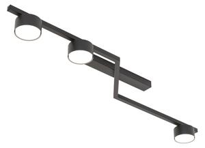 Plafoniera da soffitto SKAN 3xGX53/12W/230V nera
