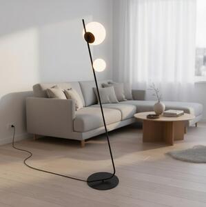 Lampada da terra TATU 2xG9/8W/230V nera