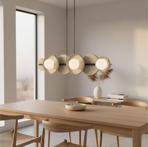 Lampadario a cavo MODEL 6xG9/8W/230V beige