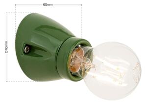 Orion - Lampada da parete FROST 1xE27/60W/230V verde