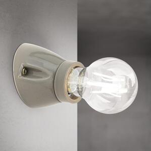 Orion - Applique da parete FROST 1xE27/60W/230V grigia