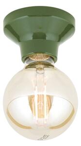 Orion - Plafoniera FROST 1xE27/60W/230V verde