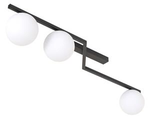 Plafoniera NATON 3xE14/10W/230V nero/bianco