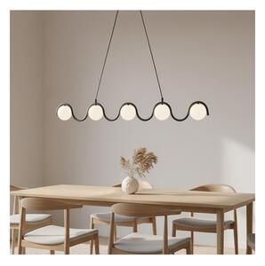 Lampadario a cavo SINUS 5x G9/8W/230V nero