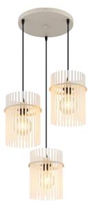 Globo 15698-3HRB - Lampadario sospeso con cavo GORLEY 3xE27/60W/230V