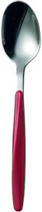 Cucchiaino da caff� My Fusion Set 6 pezzi in acciaio inox 18/10 (AISI 304) manico in ABS Rosso lavabili in lavastoviglie