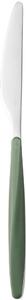 Coltello My Fusion Set 6 pezzi in acciaio inox 18/10 (AISI 304) manico in ABS Verde Oliva lavabili in lavastoviglie