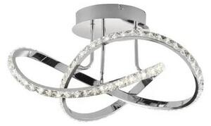 Lampadario da soffitto dimmerabile LED ABRO LED/26W/230V cromo lucido