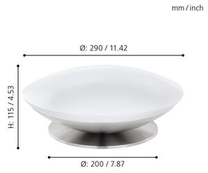 Eglo 97813 - Lampada da tavolo LED RGB dimmerabile FRATTINA-C LED/18W/230V